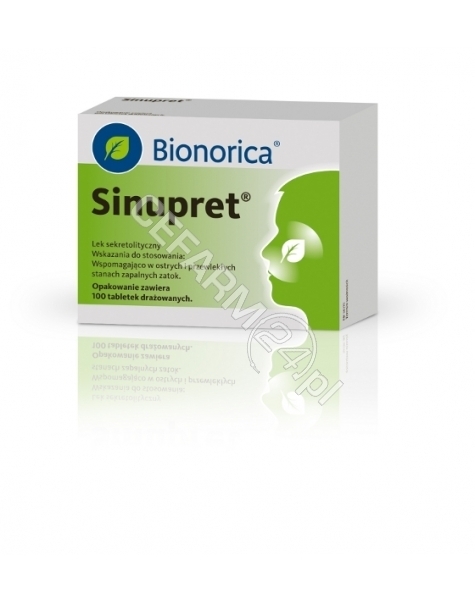 BIONORICA Sinupret x 100 draż