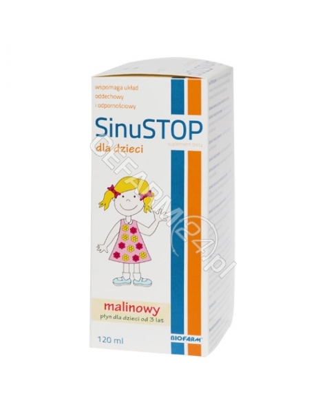 BIOFARM Sinustop dla dzieci 120 ml