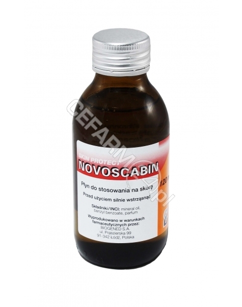 BIOGENED Skin protect novoscabin płyn 120 ml