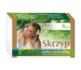 DONUM NATUREA Skrzyp polny z pokrzywą, 60 tabletek