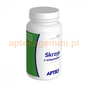 SYNOPTIS PHARMA Skrzyp z witaminami, Apteo, 100 tabletek