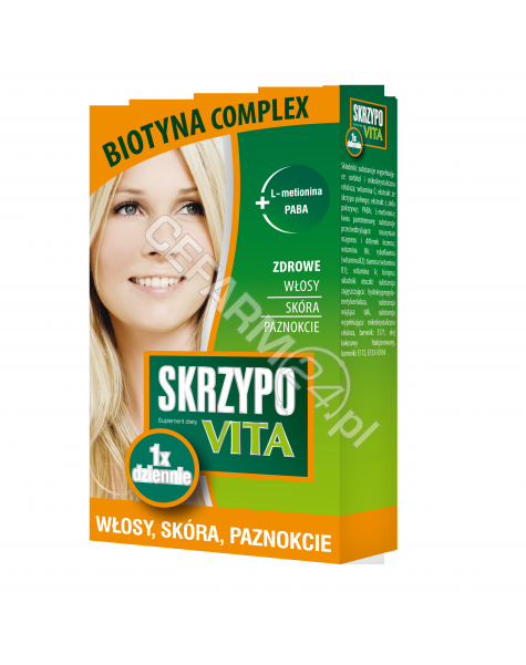 NP PHARMA Skrzypovita 1 x dziennie biotyna complex x 42 tabl powlekane