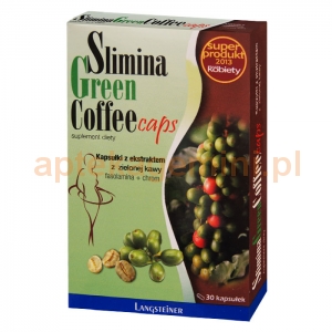 LANGSTEINER Slimina Green Coffee Caps, zielona kawa, 30 kapsulek