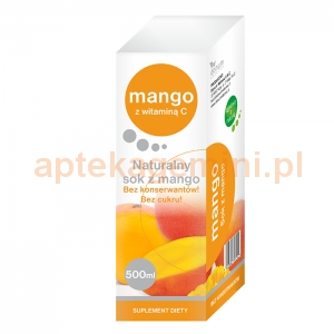 DONUM NATUREA Sok z Mango z witaminą C, 500ml