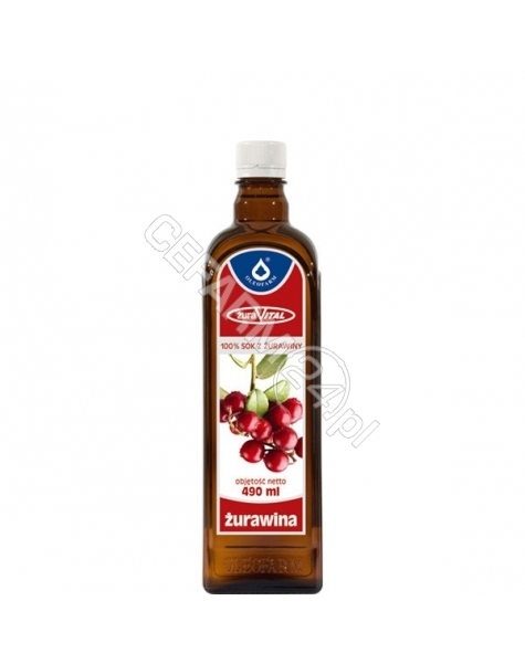 OLEOFARM Sok z żurawiny ŻuraVital 490 ml