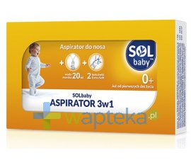 SEQUOIA SP. Z O.O. SOLbaby ASPIRATOR do nosa 3w1