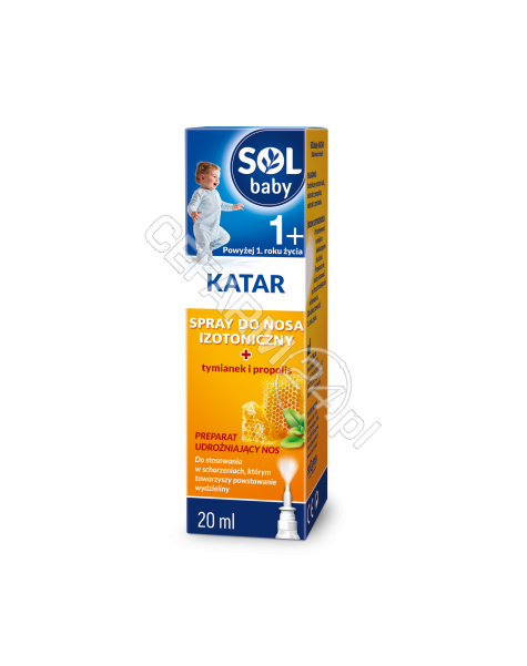 SEQUOIA Solbaby katar spray do nosa 20 ml