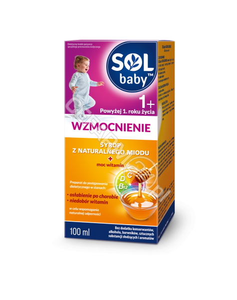 SEQUOIA Solbaby wzmocnienie syrop po 1 roku 100 ml