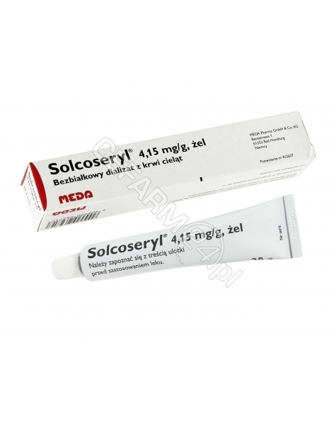 SOLCO BASEL Solcoseryl 10% żel 20 g