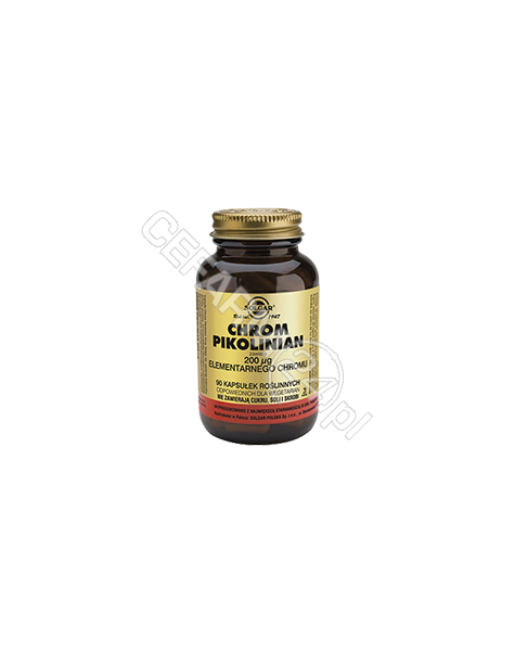 SOLGAR Solgar Chrom Pikolinian 0,2 mg x 90 kaps