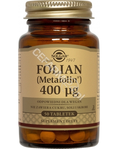 SOLGAR Solgar Folian (Metafolin) x 50 tabl