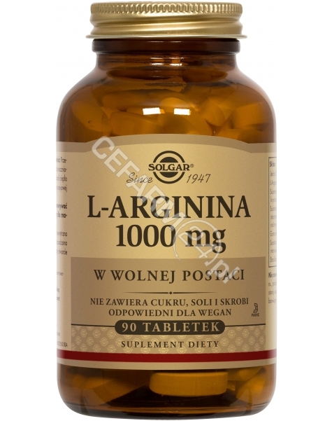 SOLGAR Solgar L-Arginina 1000 mg x 90 tabl