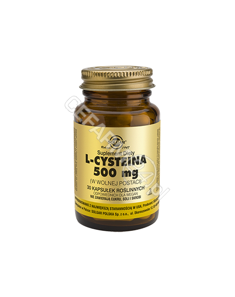 SOLGAR Solgar L-Cysteina 500 mg x 30 kaps
