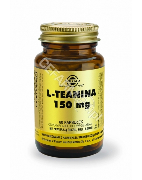 SOLGAR Solgar L-Teanina 150 mg x 60 kaps