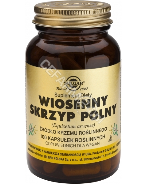 SOLGAR Solgar Skrzyp polny wiosenny x 100 kaps