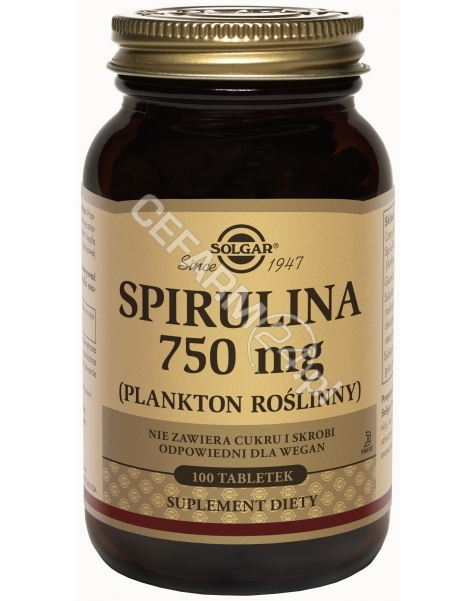 SOLGAR Solgar Spirulina 750 mg x 100 tabl