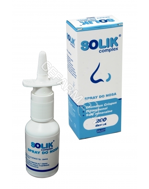 SOLINEA Solik complex spray do nosa 20 ml x 200 dawek