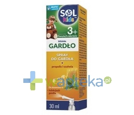 SEQUOIA SP. Z O.O. SOLkids Gardło spray do gardła 30 ml