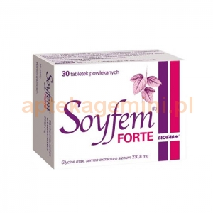 BIOFARM SP.Z O.O. Soyfem Forte 30 tabletek