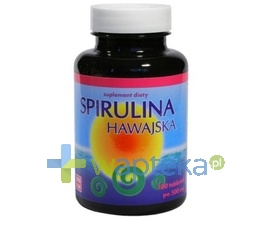 GINSENG POLAND Spirulina HAWAJSKA 500 mg 100 kapsułek