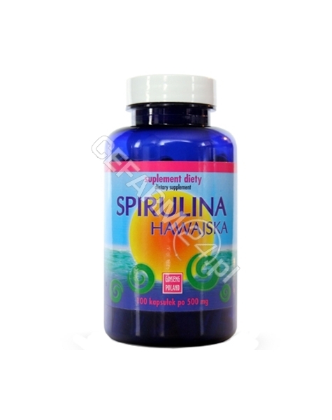 ORGANIC BY N Spirulina hawajska 500 mg x 100 kaps