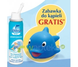 MERCK SP.Z O.O. Sterimar BABY Spray do pielęgnacji i higieny nosa 100ml + ZABAWKA