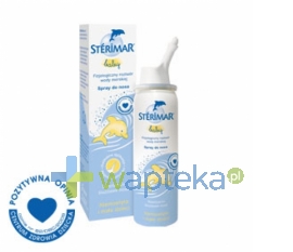 MERCK SP.Z O.O. Sterimar BABY Spray do pielęgnacji i higieny nosa 50ml + PŁYTA AUDIOBOOK GRATIS - Krótka data ważności - do 31-01-2016