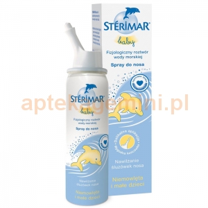 MERCK Sterimar Baby, spray fizjologiczny do nosa, 50ml