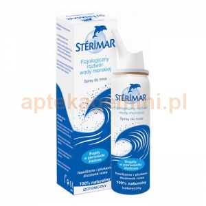 MERCK Sterimar, fizjologiczny roztwór wody morskiej, spray do nosa, 100ml
