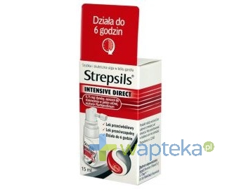 RECKITT BENCKISER (POLAND) S.A. Strepsils Intensive Direct aerozol 15ml