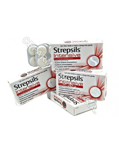 RECKITT BENC Strepsils intensive x 16 tabl do ssania