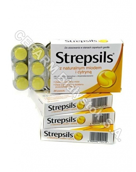 BOOTS Strepsils miodowo-cytrynowe x 24 tabl do ssania