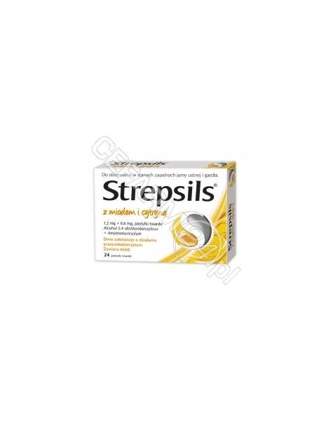 BOOTS Strepsils miodowo-cytrynowe x 36 tabl do ssania