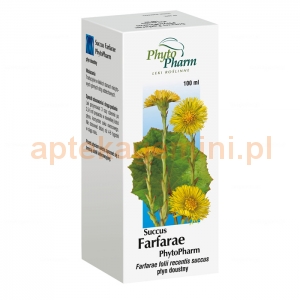 PHYTOPHARM KLĘKA Succus Farfarae, płyn doustny, 100ml OKAZJA