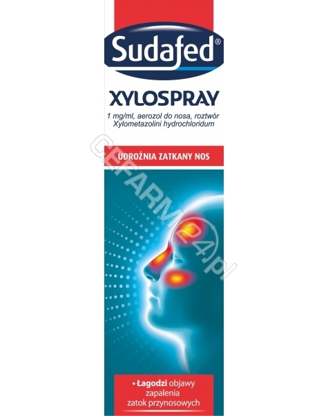 MCNEIL Sudafed xylospray 1 mg/ml aerozol 10 ml