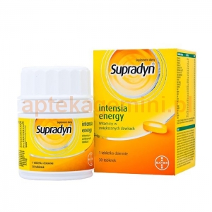 BAYER Supradyn Intensia Energy, 30 tabletek