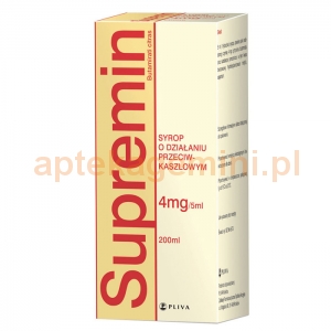 PLIVA Supremin, syrop 4 mg/5ml, 200ml