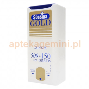 LANGSTEINER Sussina Gold słodzik, 650 tabletek