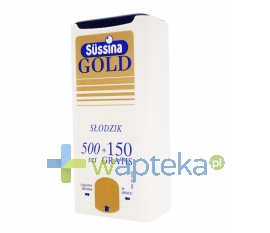 FA LANGSTEINER Sussina Gold słodzik z dozownikiem 500 szt. + 150 szt. Gratis