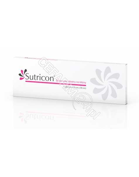 VERCO Sutricon plastry silikonowe na blizny 5 szt (5cm x 30cm)