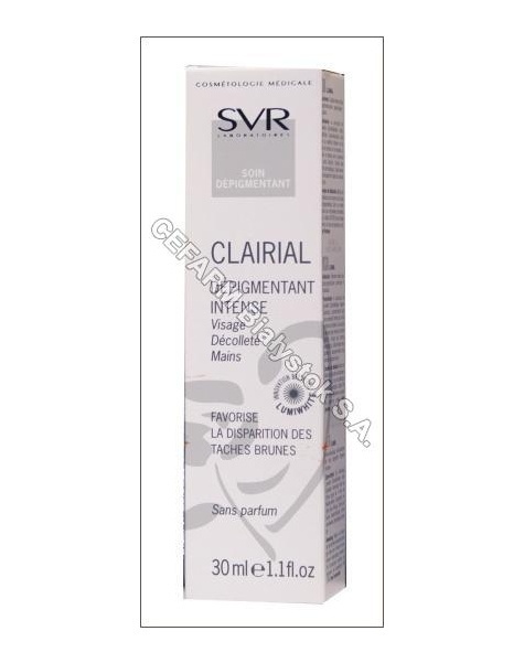 SVR Svr clairial - krem rozjaśniający przebarwienia 30 ml