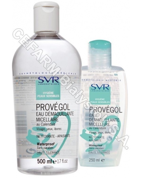SVR Svr provegol - woda miceralna do demakijażu skóry wrażliwej 500 ml