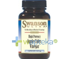 Swanson Health Products SWANSON Apple Cider Vinegar (Ocet jabłkowy) 625mg 180 kapsułek