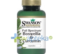 Swanson Health Products SWANSON FS Boswellia & Curcumin 60 kapsułek