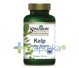 Swanson Health Products SWANSON Kelp Jod 225mg 250 kapsułek