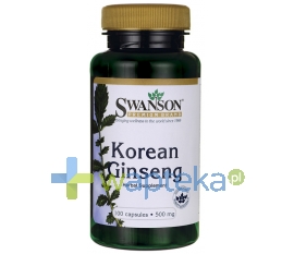 Swanson Health Products SWANSON Korean Ginseng 500 mg 100 kapsułek