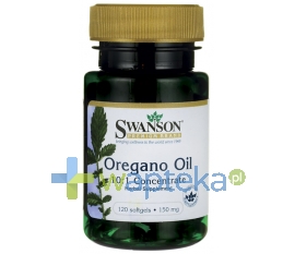Swanson Health Products SWANSON Oregano Oil 150mg 120 kapsułek