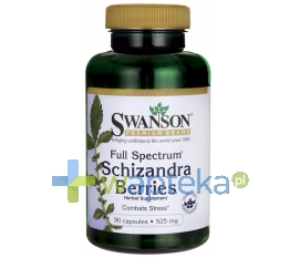 Swanson Health Products SWANSON Schizandra Berries 525mg 90 kapsułek