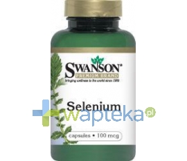 Swanson Health Products SWANSON Selenium Selen SeLECT 100mcg 200 kapsułek
