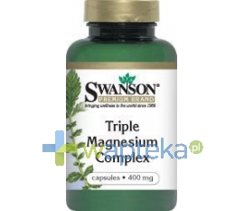 Swanson Health Products SWANSON Triple Magnesium complex 100 kapsułek